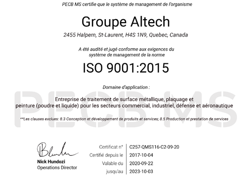 Welcome to Groupe altech